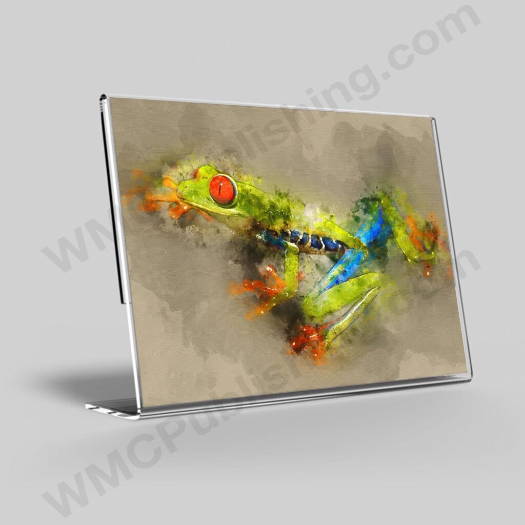 Red-eyed Tree Frog Wall Art Print