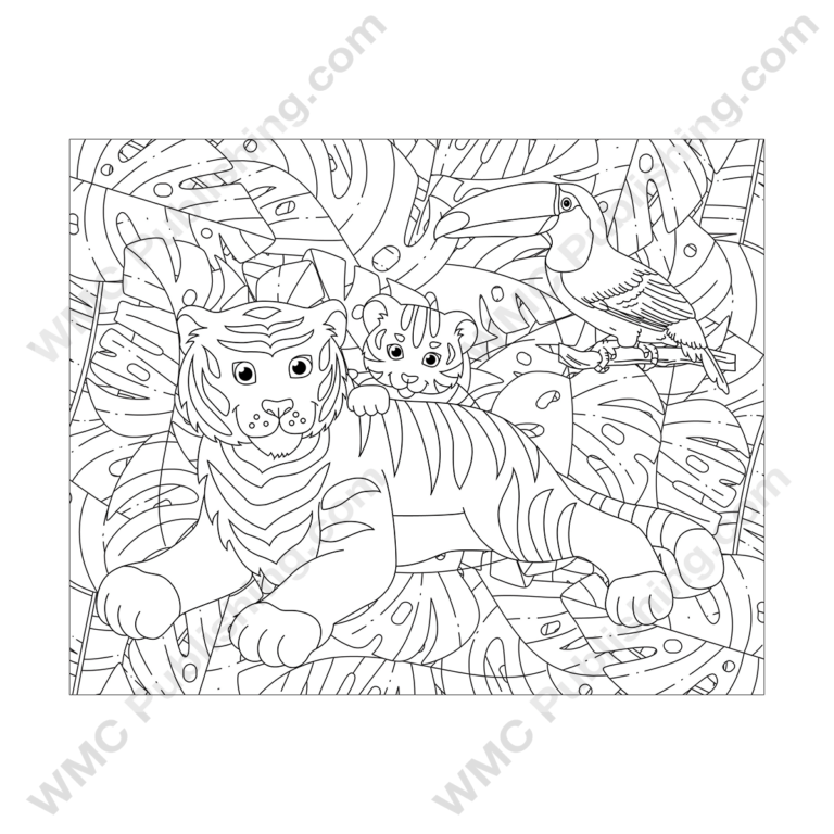 Tiger Coloring Pages