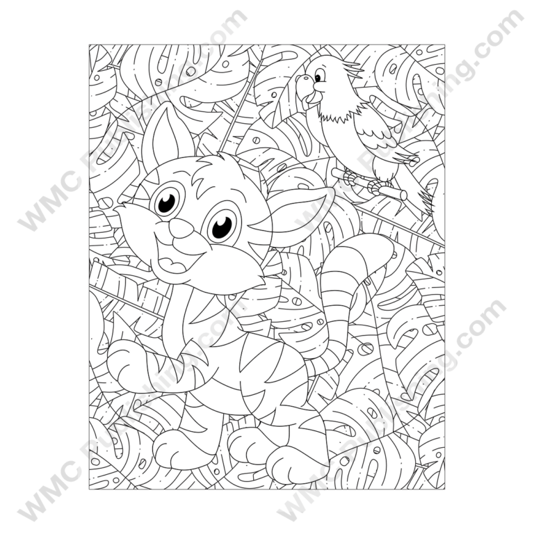 Tiger Coloring Pages