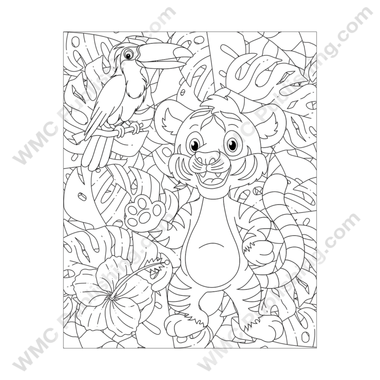 Tiger Coloring Pages