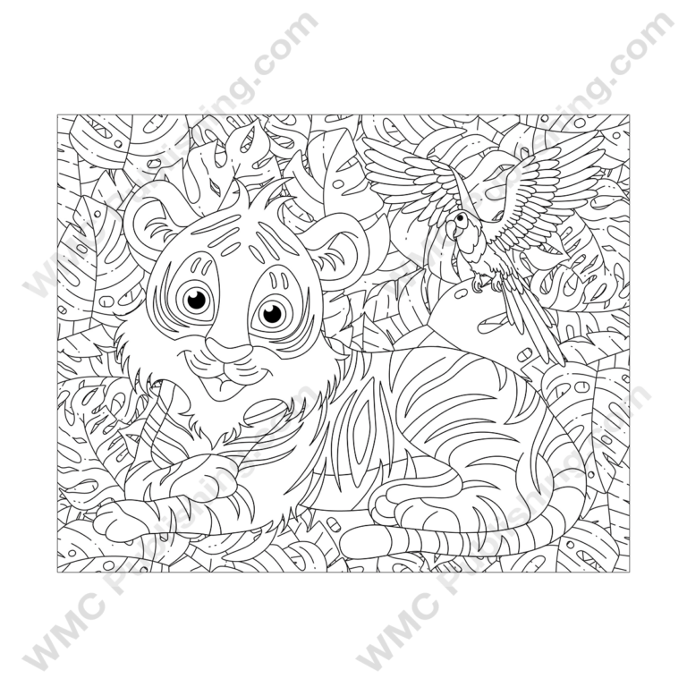 Tiger Coloring Pages