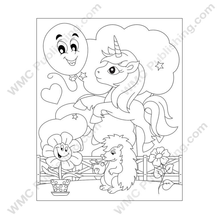 Unicorn Coloring Pages