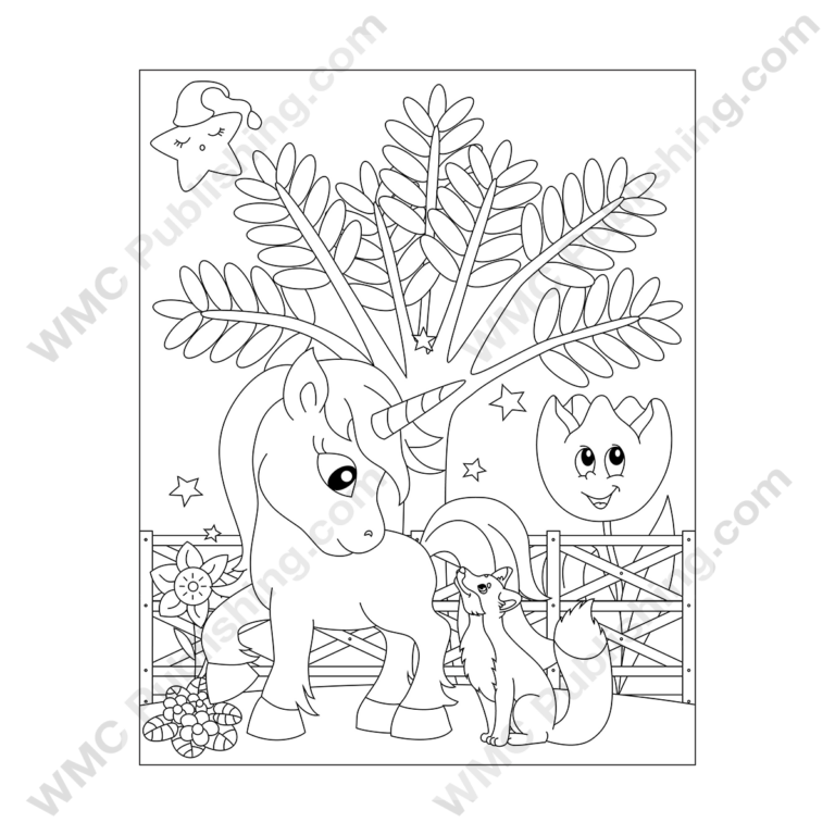 Unicorn Coloring Pages