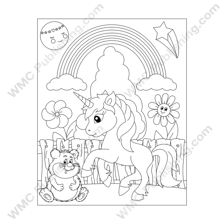 Unicorn Coloring Pages