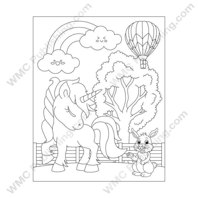 Unicorn Coloring Pages