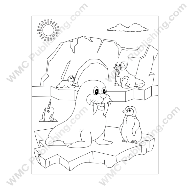 Walrus Coloring Pages