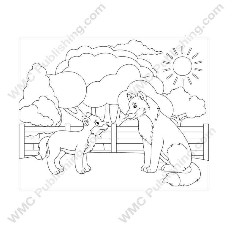 Wolf Coloring Pages
