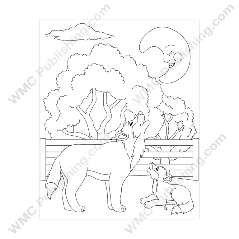 Wolf Coloring Pages