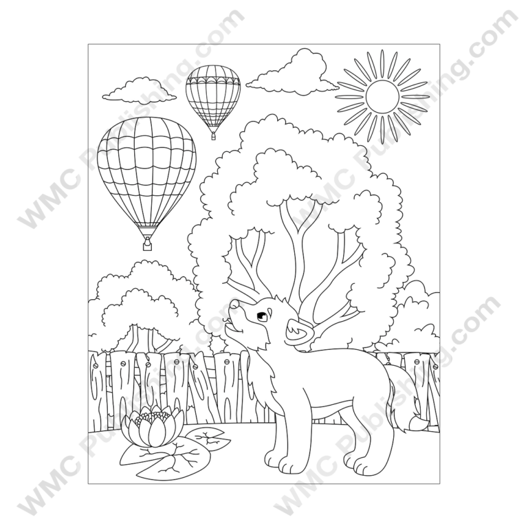 Wolf Coloring Pages