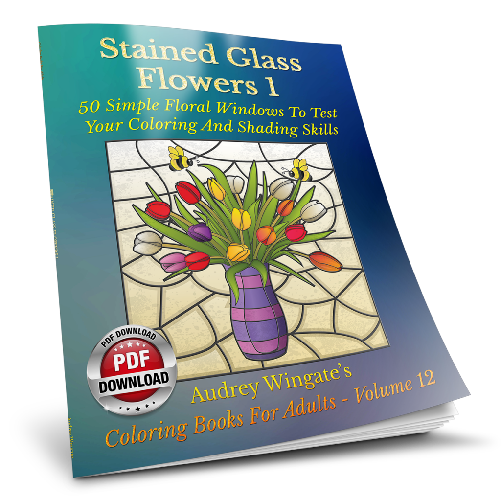 Stained Glass Flowers 1