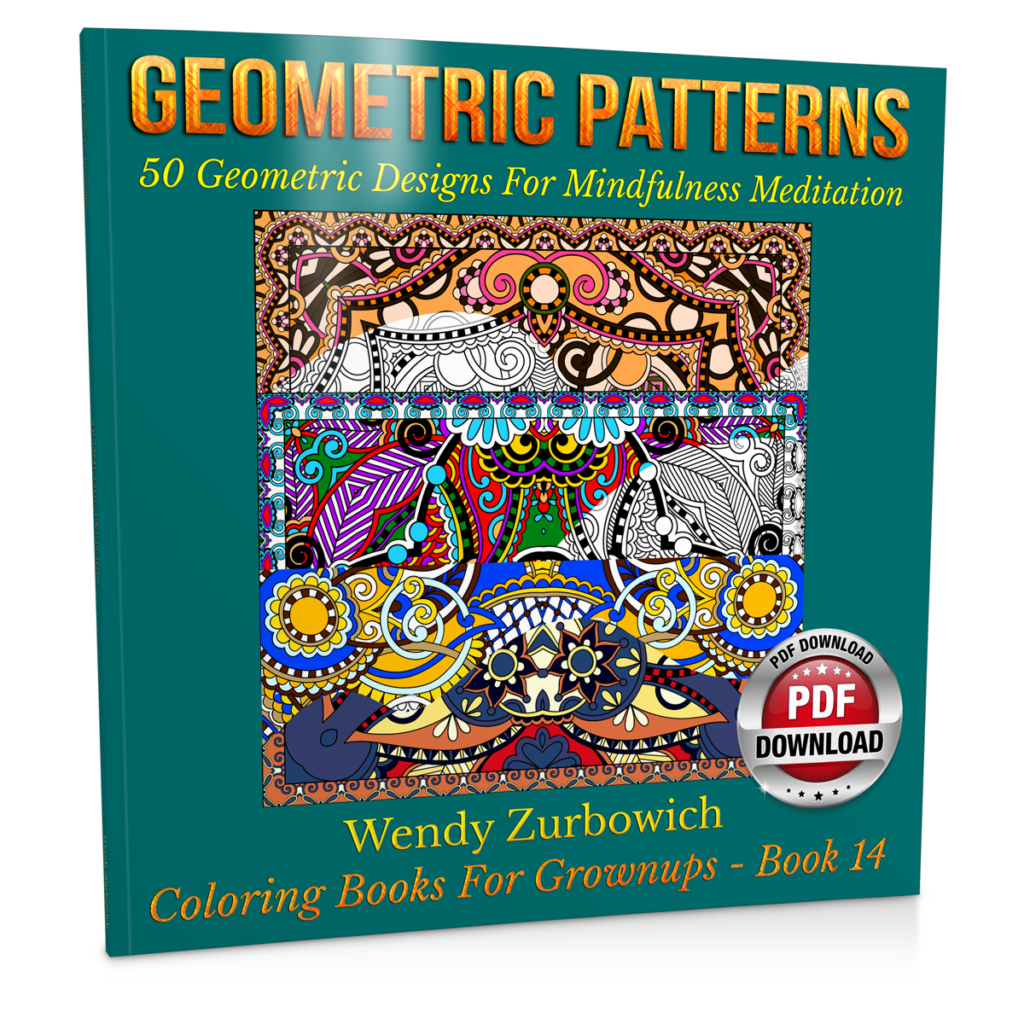 Geometric Patterns - Coloring Books for Grownups - Book 14