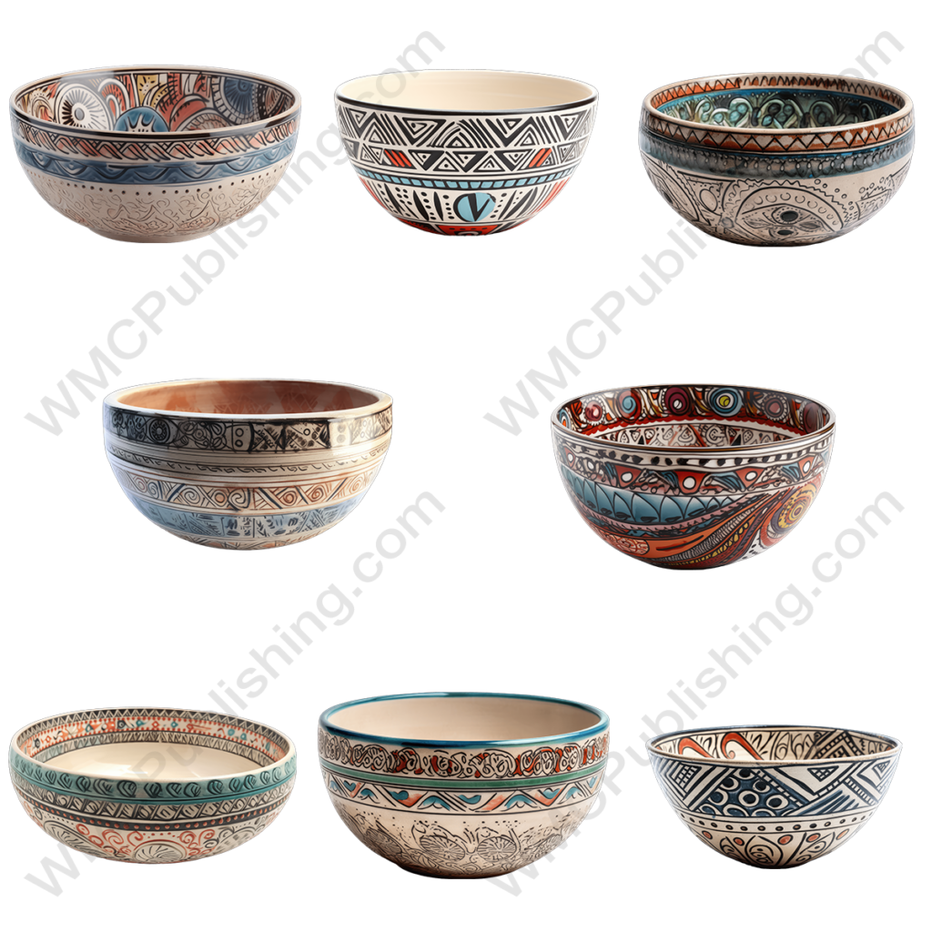 Bohemian Style Ceramic Bowls