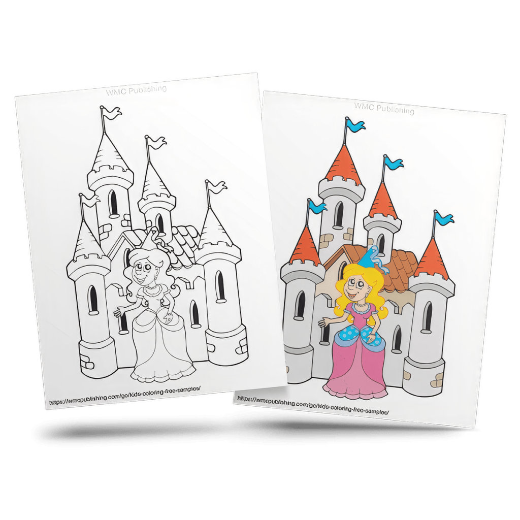Free Dragonland Kid's Coloring Page Sample 8