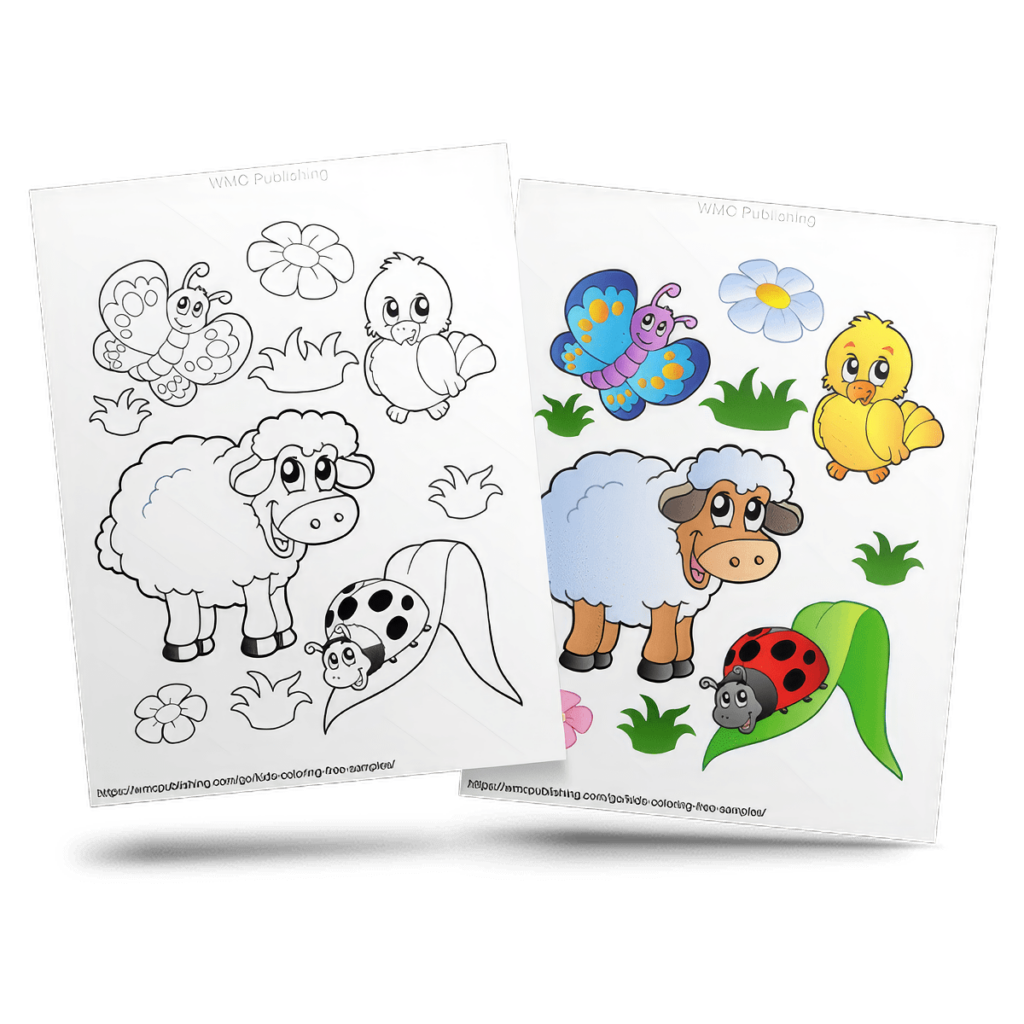 Free Outdoors Kid's Coloring Page Sample 6