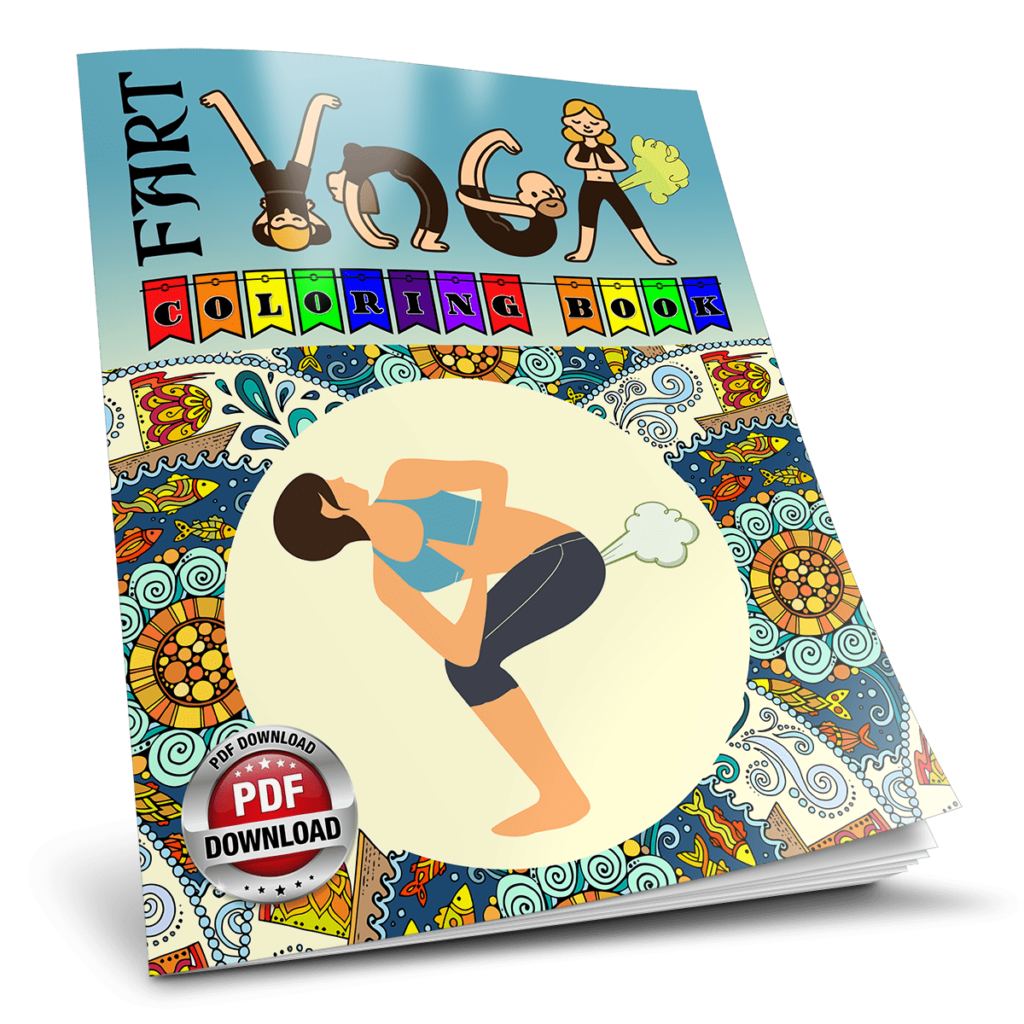 Fart Yoga Coloring Book