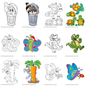 Free Animal Kid's Coloring Pages
