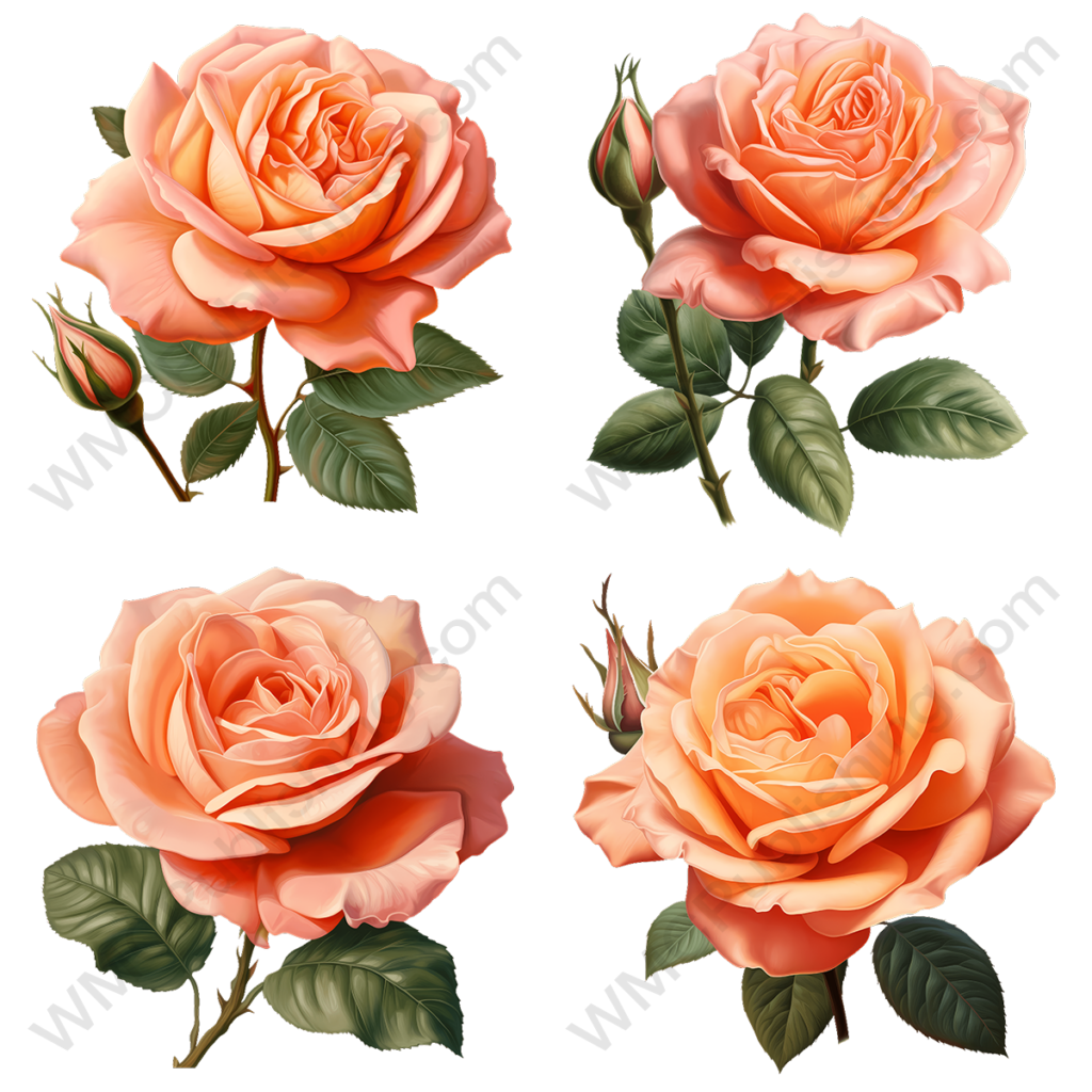 Peach Roses