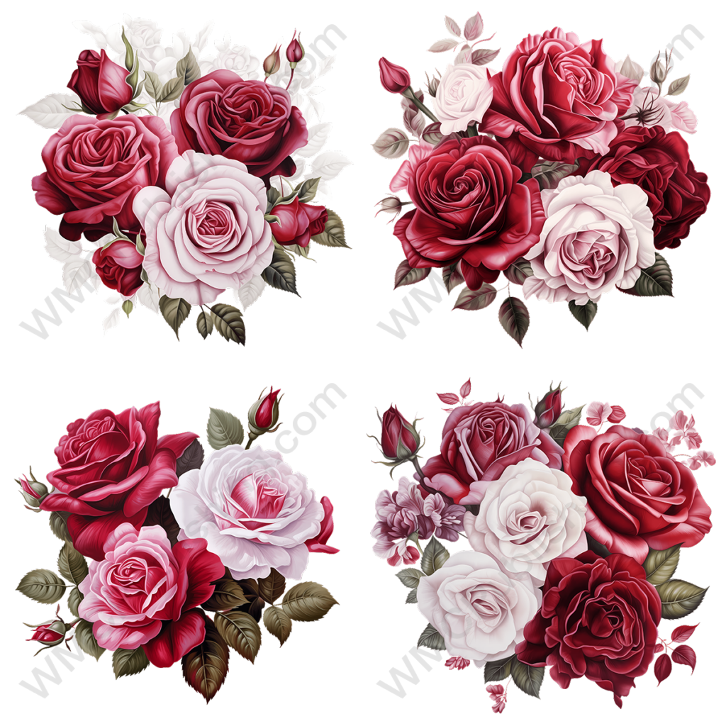Rose Bouquet Set 1