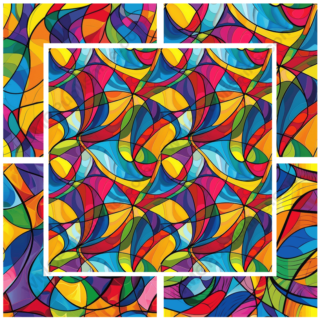 Seamless Abstract Doodle Pattern - Set 4