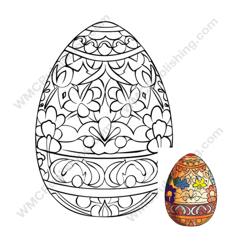 Easter Egg Coloring Set 1
