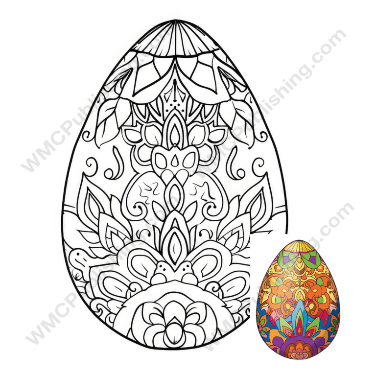 Easter Egg Coloring Set 1
