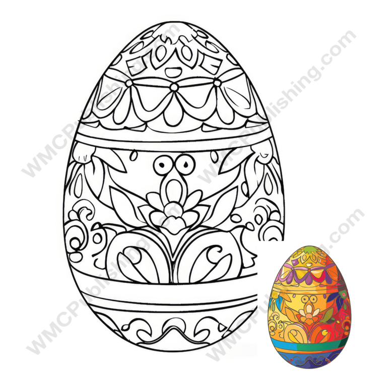 Easter Egg Coloring Set 1