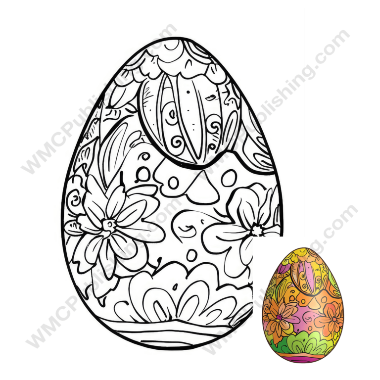 Easter Egg Coloring Set 1