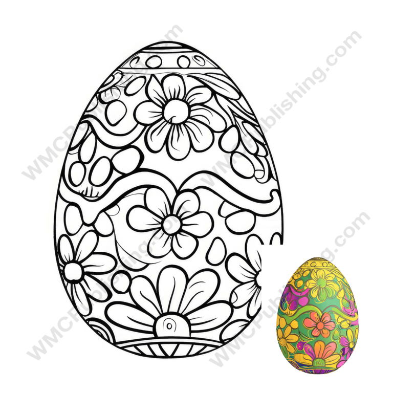 Easter Egg Coloring Set 1