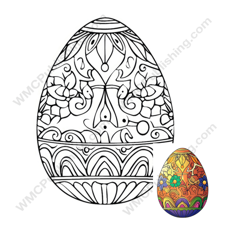 Easter Egg Coloring Set 1