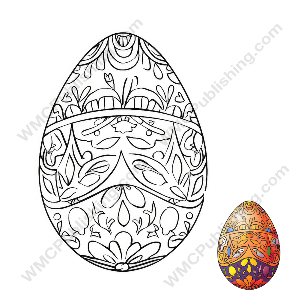 Easter Egg Coloring Set 1