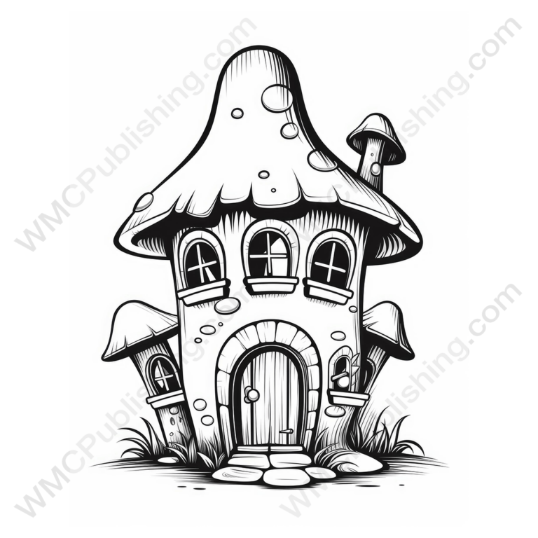 Fairytale Mushroom House Set 1
