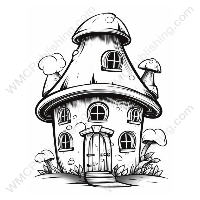 Fairytale Mushroom House Set 1