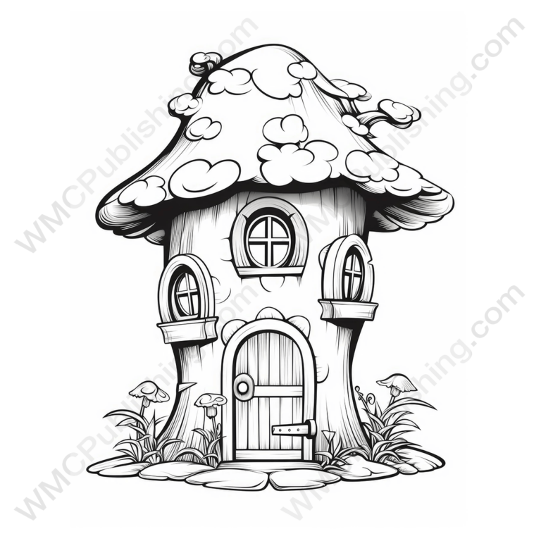 Fairytale Mushroom House Set 1