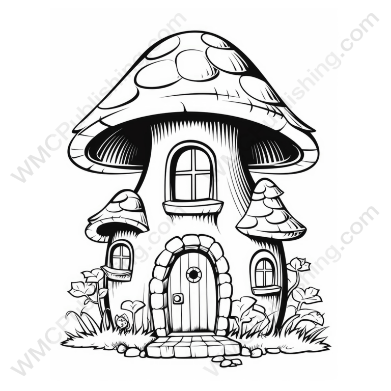 Fairytale Mushroom House Set 1