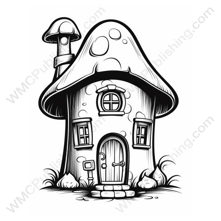 Fairytale Mushroom House Set 1