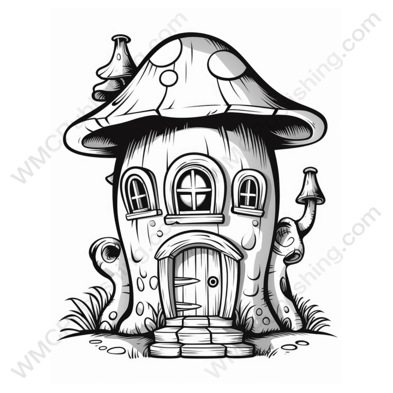 Fairytale Mushroom House Set 1