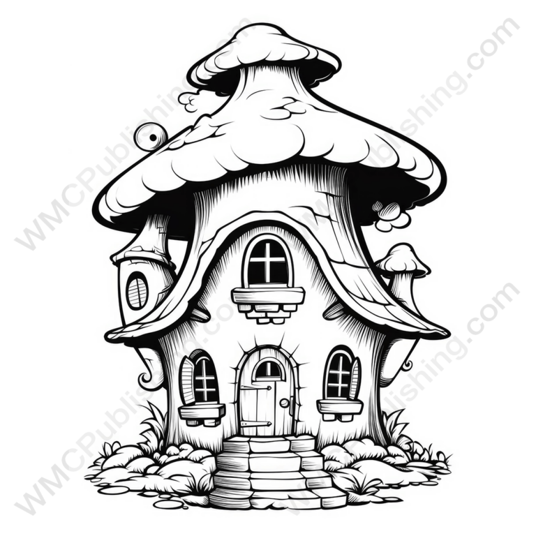 Fairytale Mushroom House Set 2