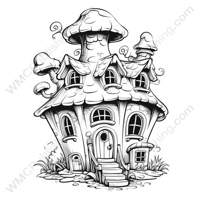 Fairytale Mushroom House Set 2
