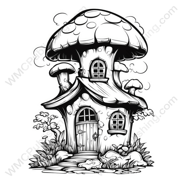 Fairytale Mushroom House Set 2