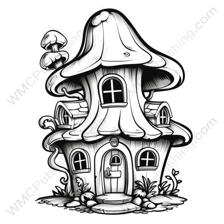 Fairytale Mushroom House Set 2