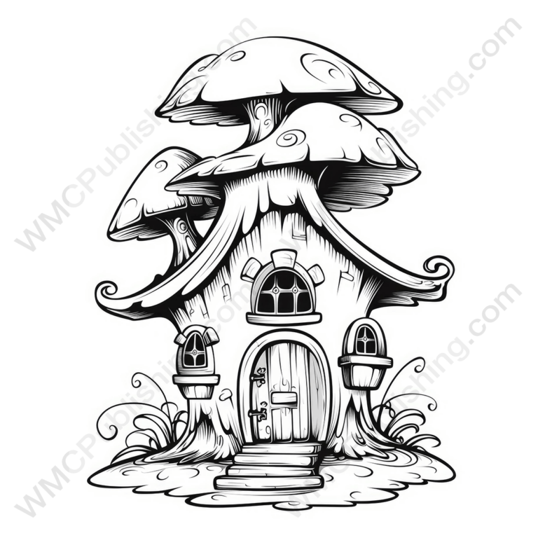Fairytale Mushroom House Set 2