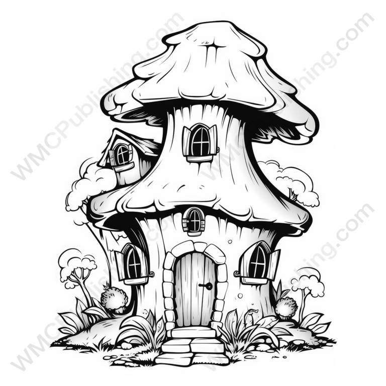 Fairytale Mushroom House Set 2