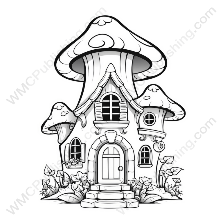Fairytale Mushroom House Set 3
