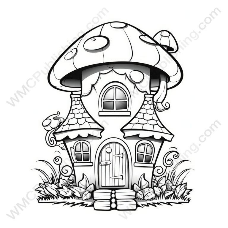 Fairytale Mushroom House Set 3