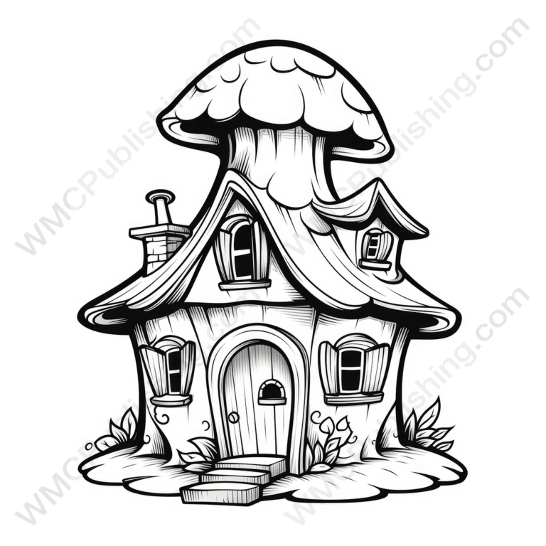 Fairytale Mushroom House Set 3