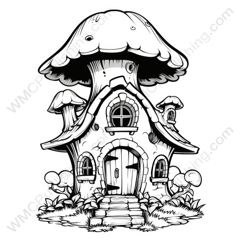 Fairytale Mushroom House Set 3