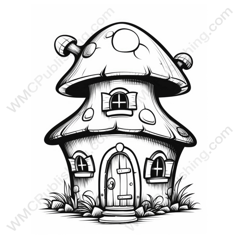 Fairytale Mushroom House Set 3