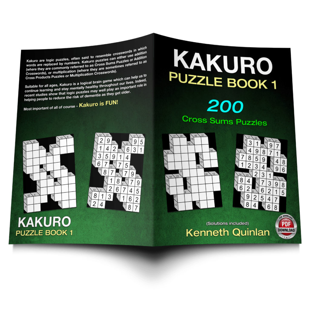 Kakuro Puzzle Book 1