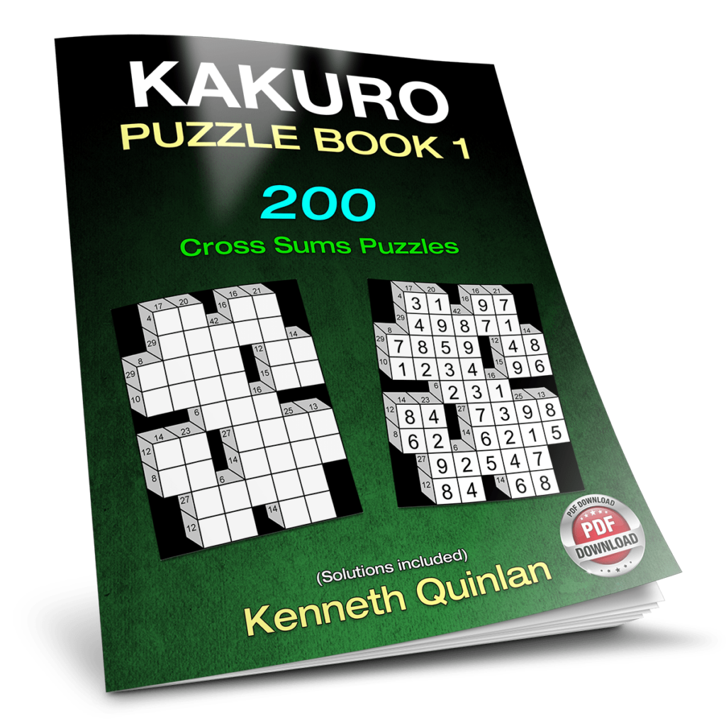 Kakuro Puzzle Book 1