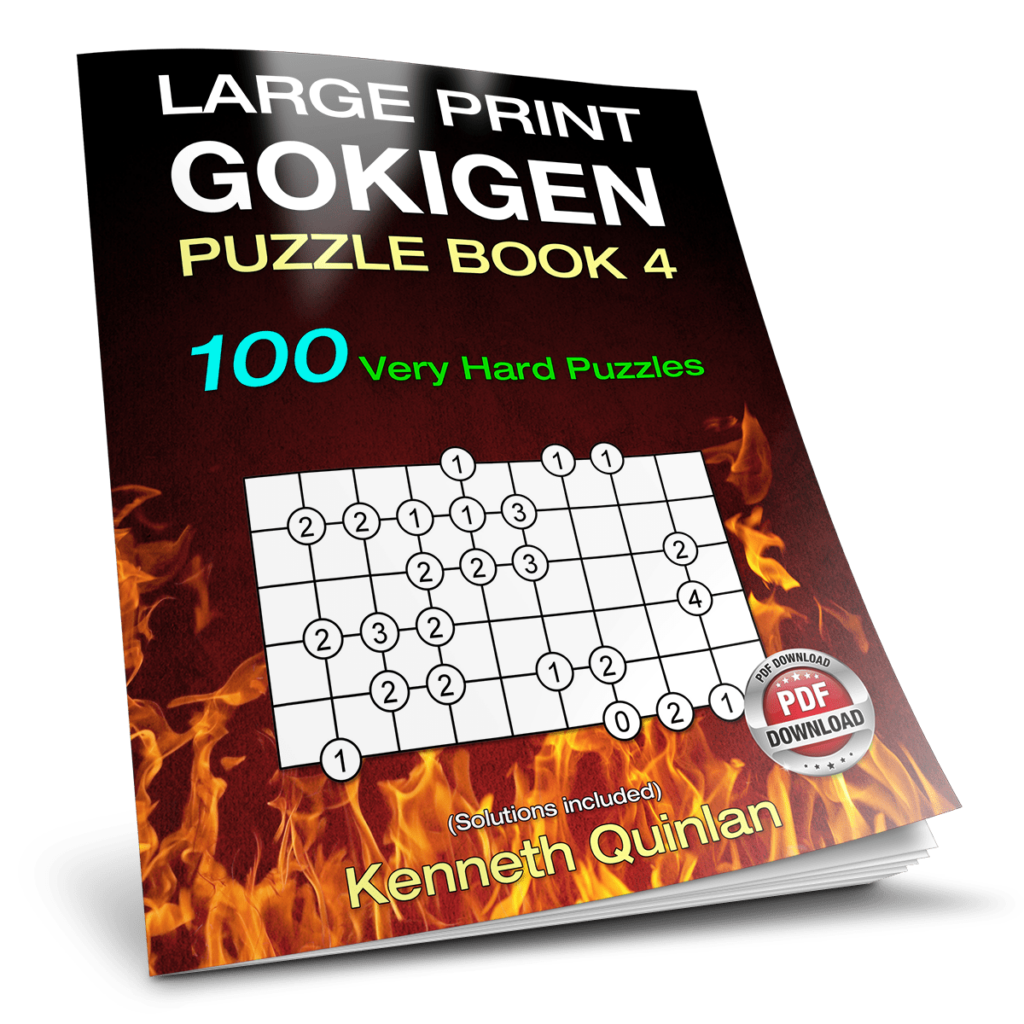 Large Print Gokigen Puzzle Book 4